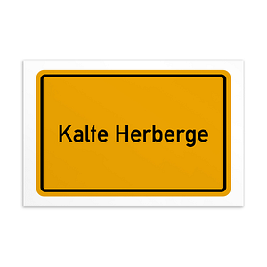 Postkarte von Kalte-Herberge's Artist Shop.
