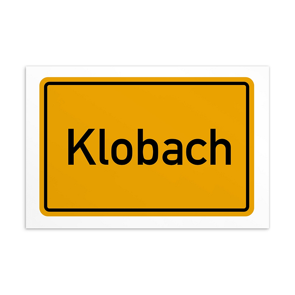 Kunstdruck aus dem Künstlershop von Klobach-Postkarte.