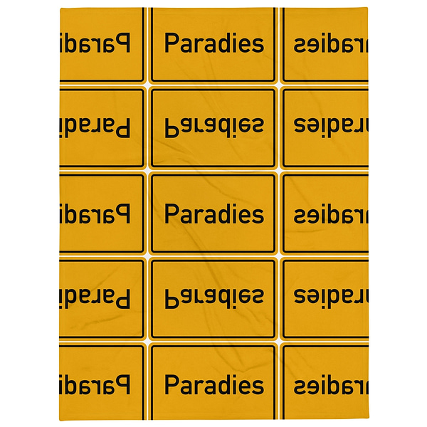 Eine Kollektion von Paradies Tagesdecken-Quadraten in Gelb und Schwarz.