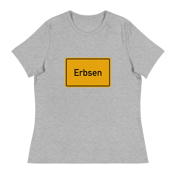 Ein Ebersen Damen-T-Shirt mit dem Wort Ebersen darauf.